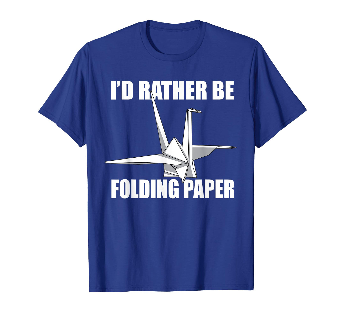 Origami Master Cranes Funny Paper Folding Lover Humor Outfit T-Shirt