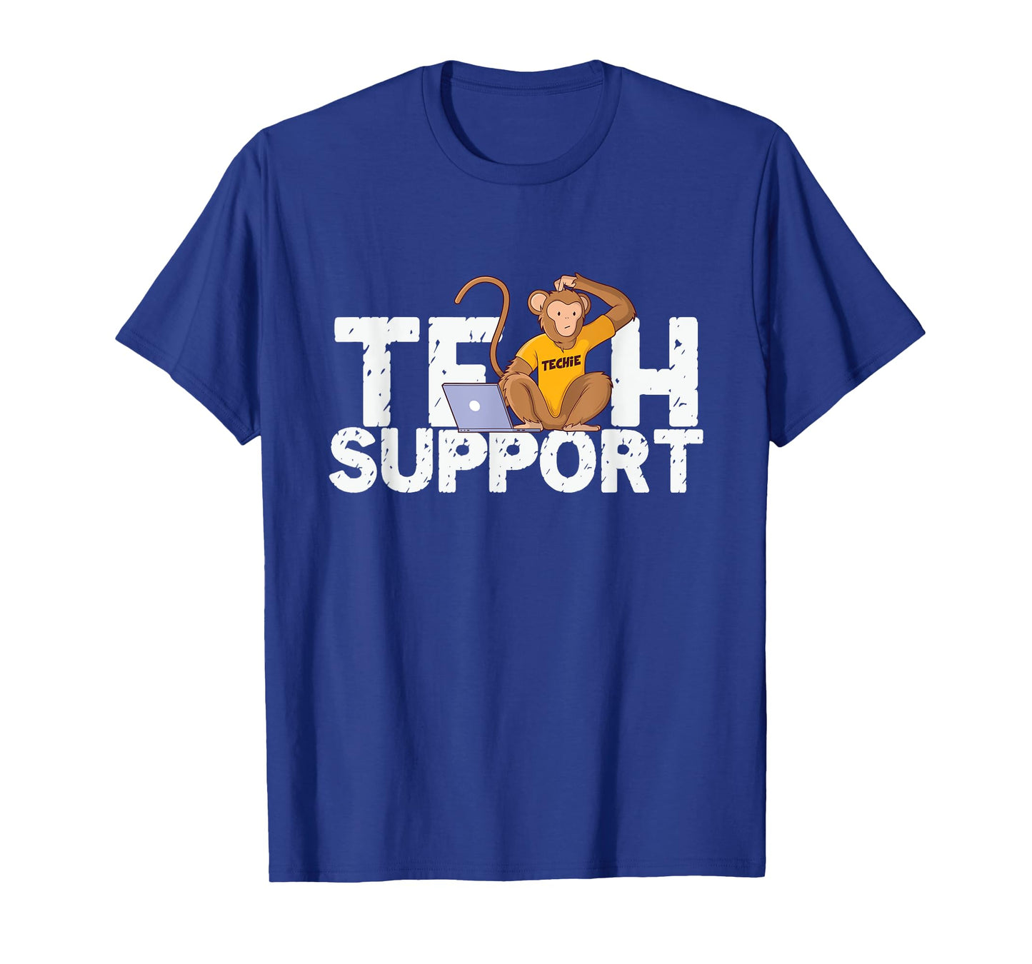 Tech Support Monkey Computer Programmer Customer Service T-Shirt