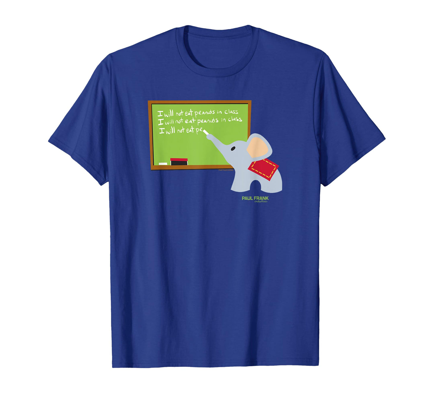 Paul Frank Ellie The Elephant Class Chalk Board T-Shirt