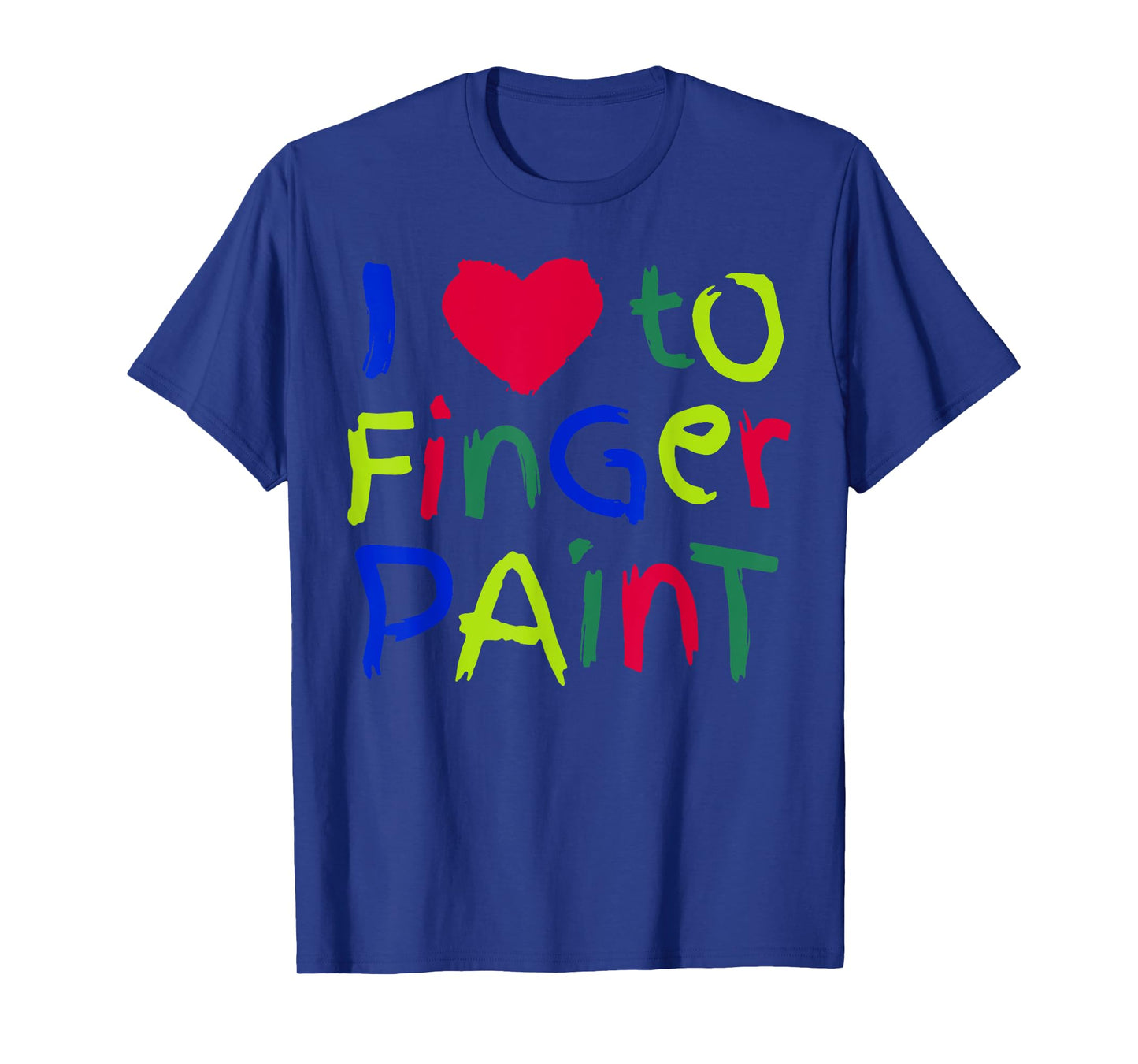 I Love To Finger Paint Matching I'm Paint Couple Valentine T-Shirt