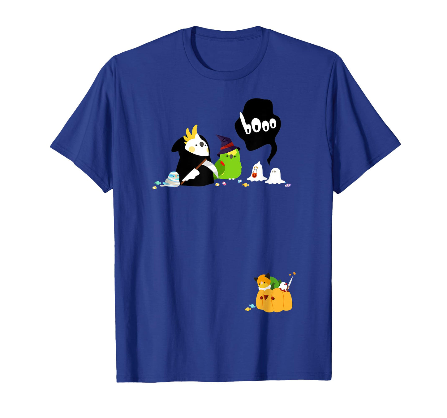 Spooky Halloween Birbs T-Shirt