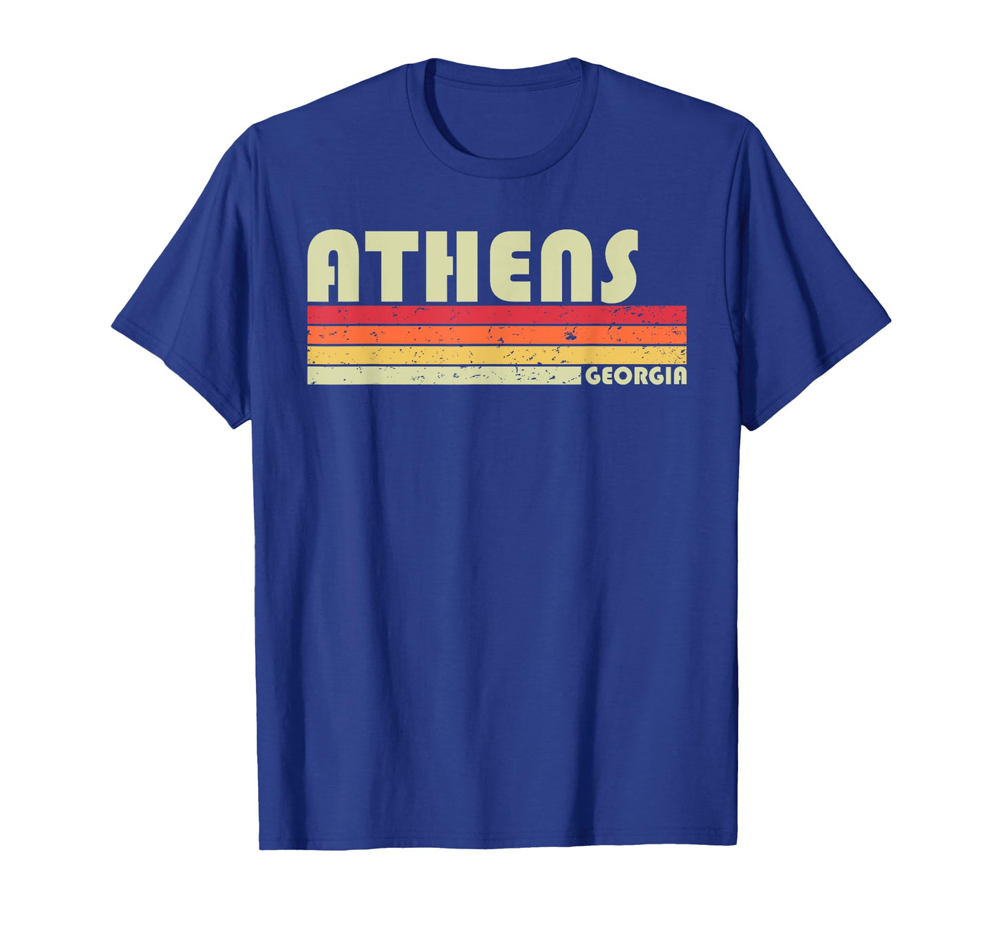 ATHENS GA GEORGIA Funny City Home Roots Gift Retro 70s 80s T-Shirt