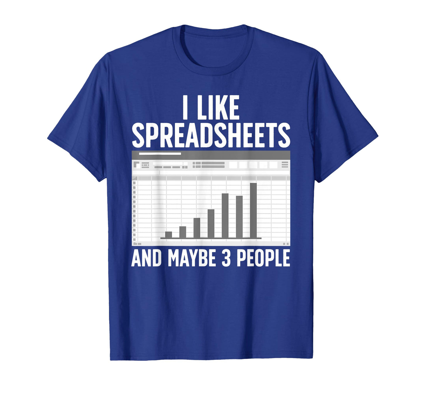 Cool Accountant For Men Women Tax Accounting Spreadsheet CPA T-Shirt