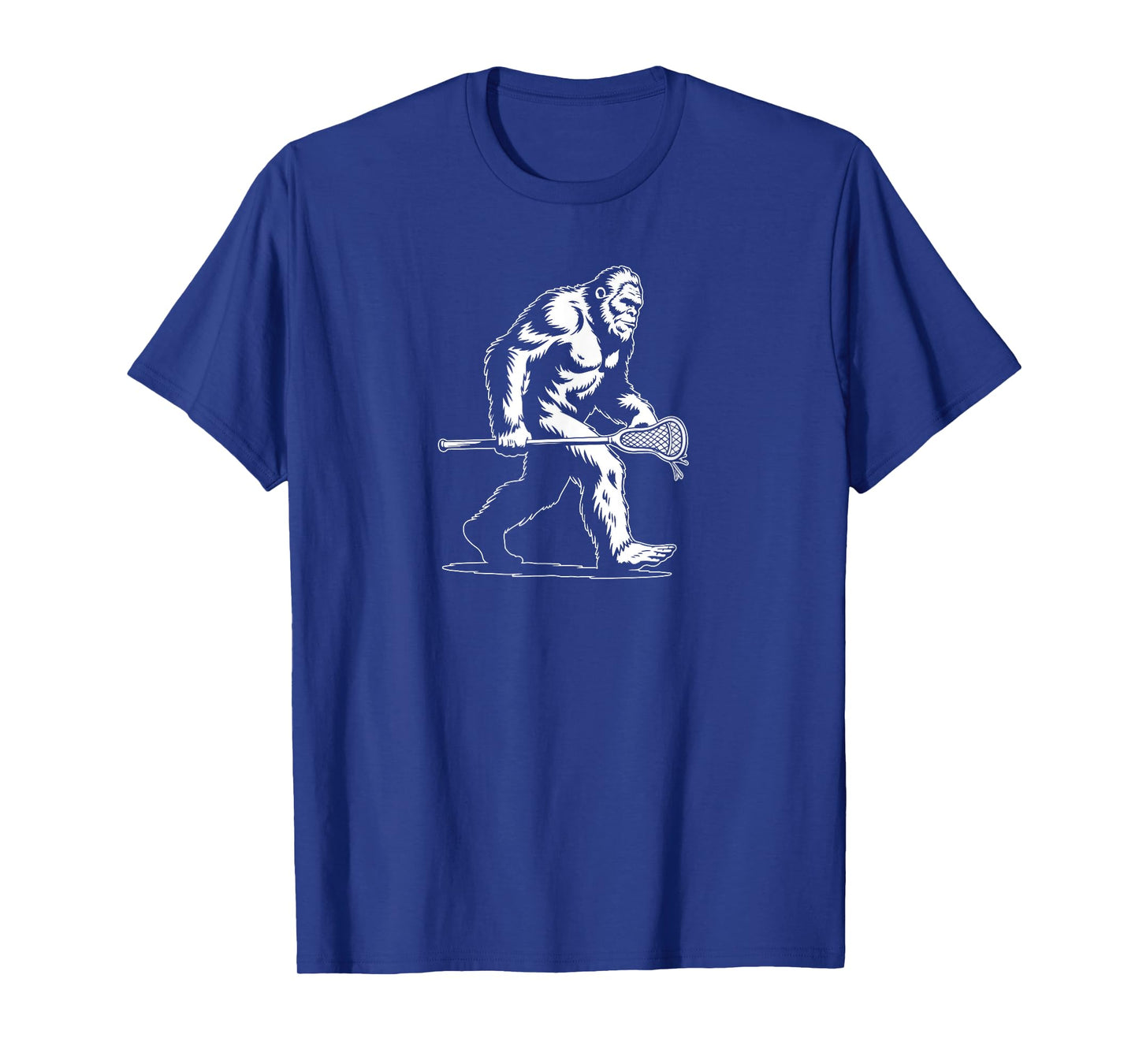 Sasquatch Lax Bigfoot Lacrosse Stick Vintage 80s T-Shirt