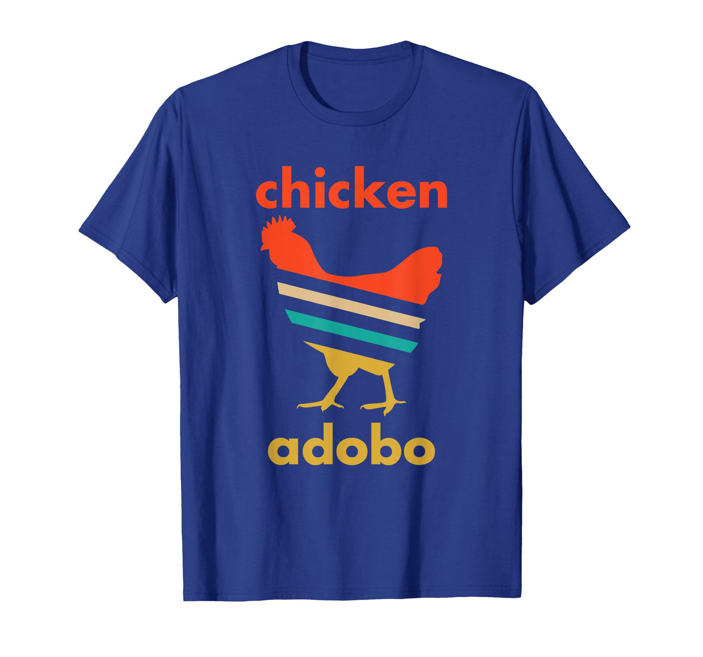 Funny Filipino Adobo Shirt Chicken Adobo Retro Style T-Shirt