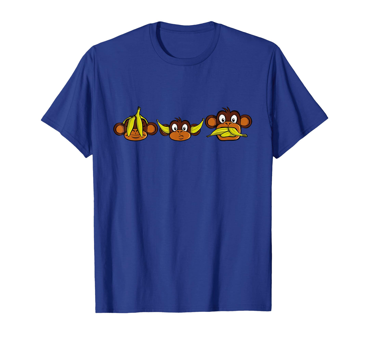 Three Wise Monkeys, See No Evil, Hear No Evil, Say No Evil T-Shirt