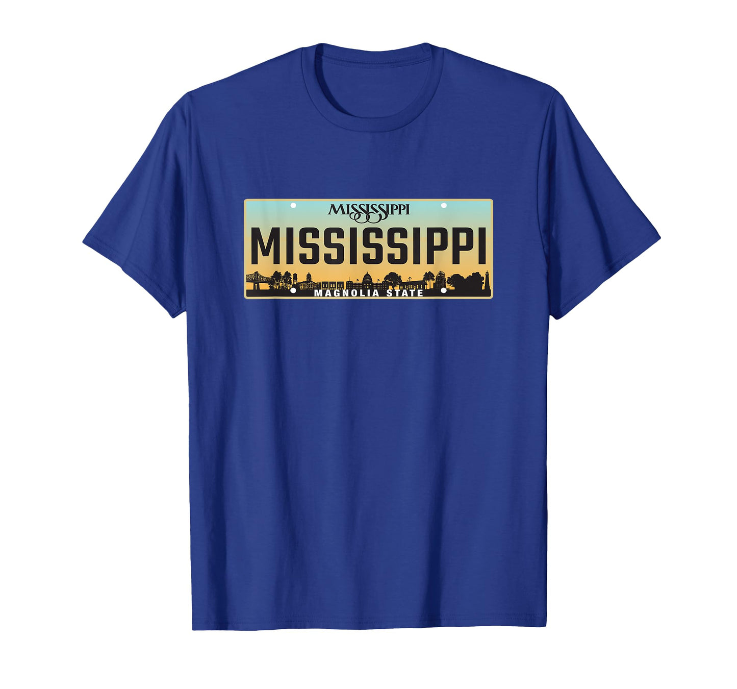 Mississippi License Plate - Great Gift Idea - Car Enthusiast T-Shirt