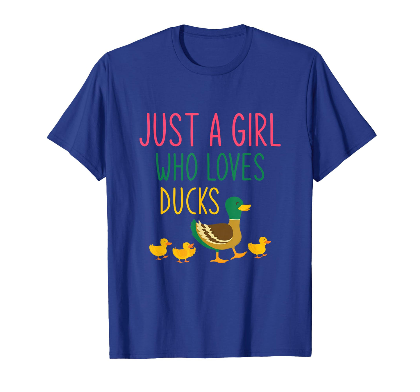 Just A Girl Who Loves Ducks Duck T-Shirt