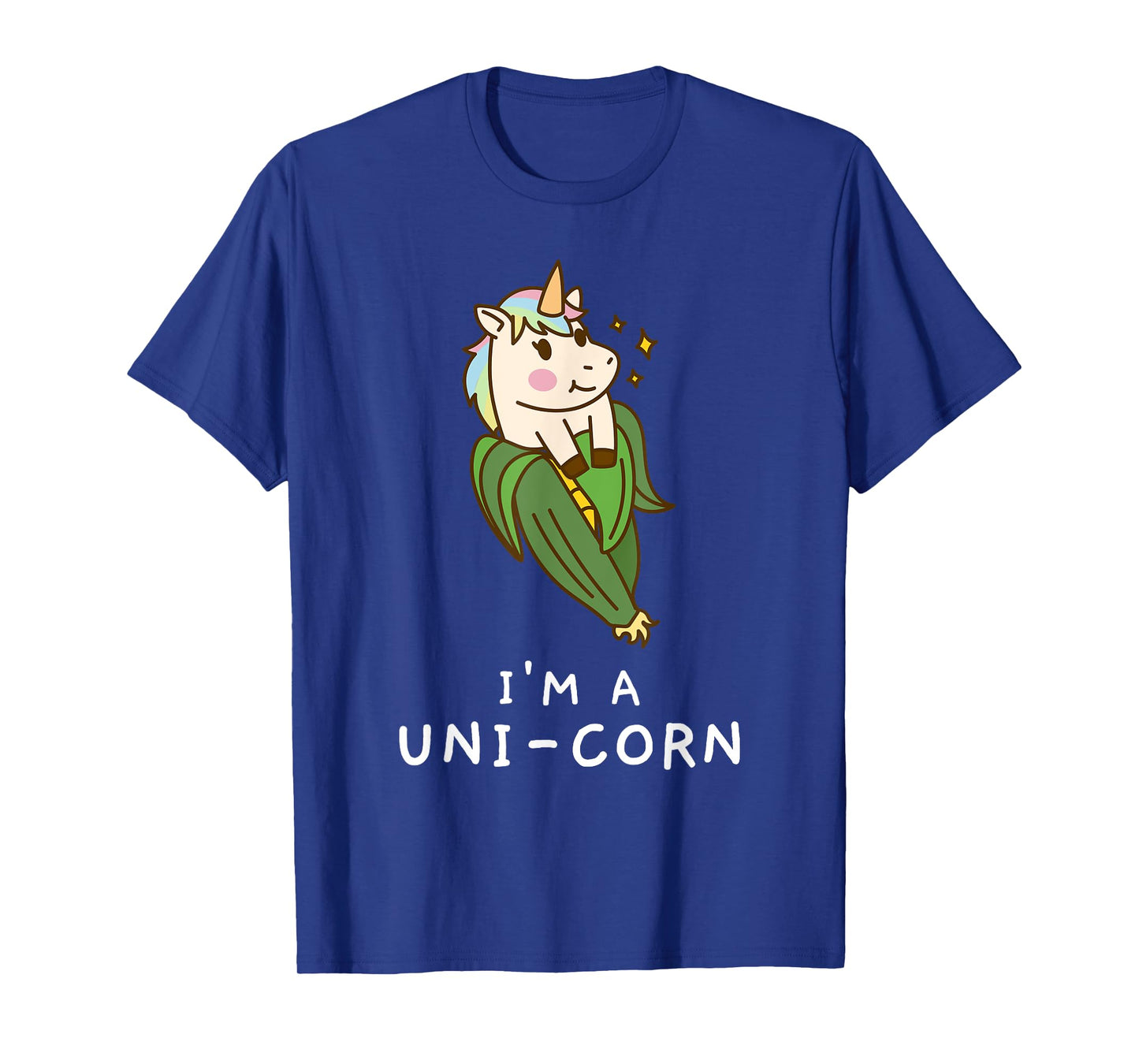 Funny Unicorn Corn Pajamas Girls Tshirt Kids Farmer Gifts T-Shirt