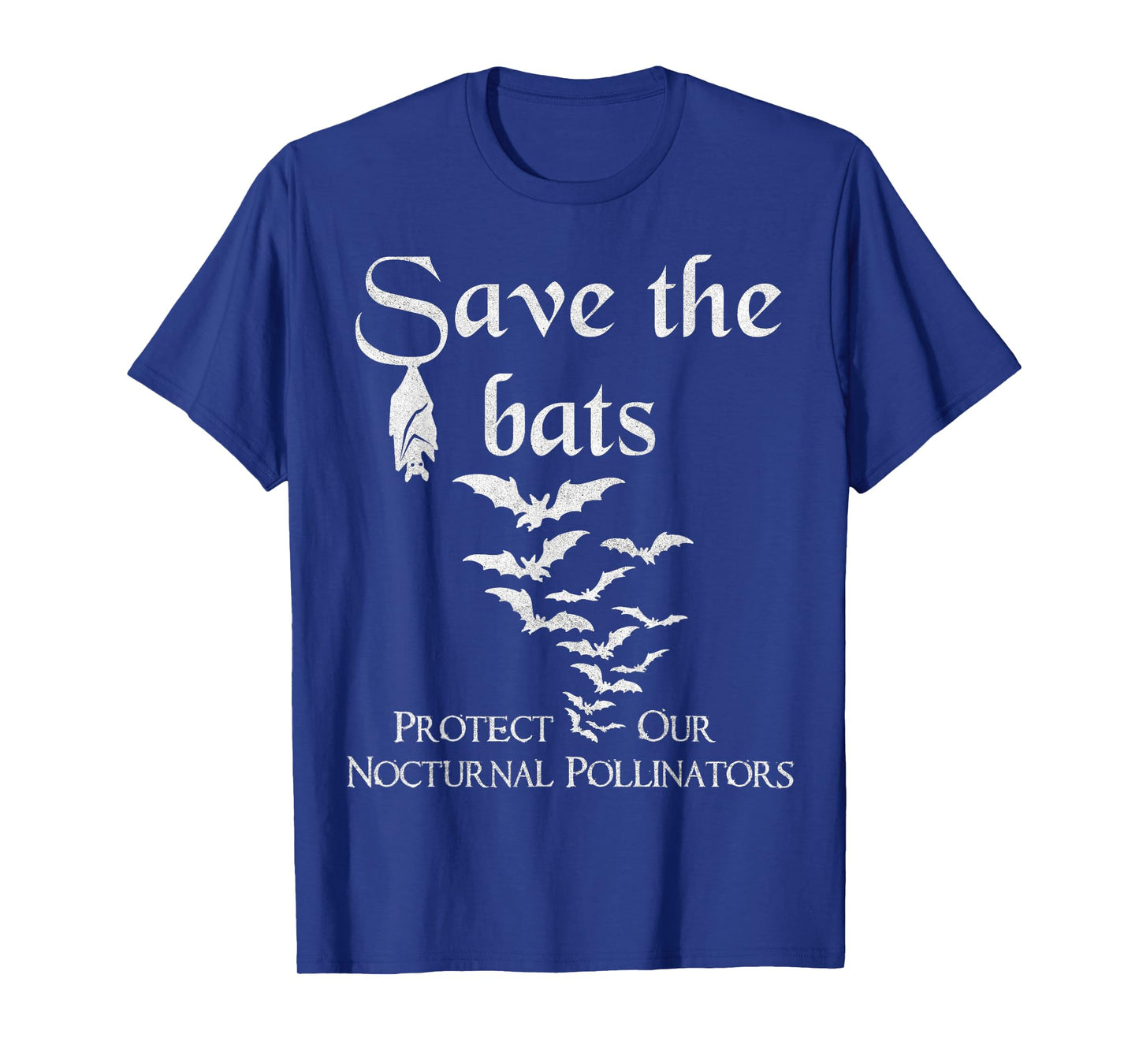 Bat biology Save the bats Protect our nocturnal pollinators T-Shirt