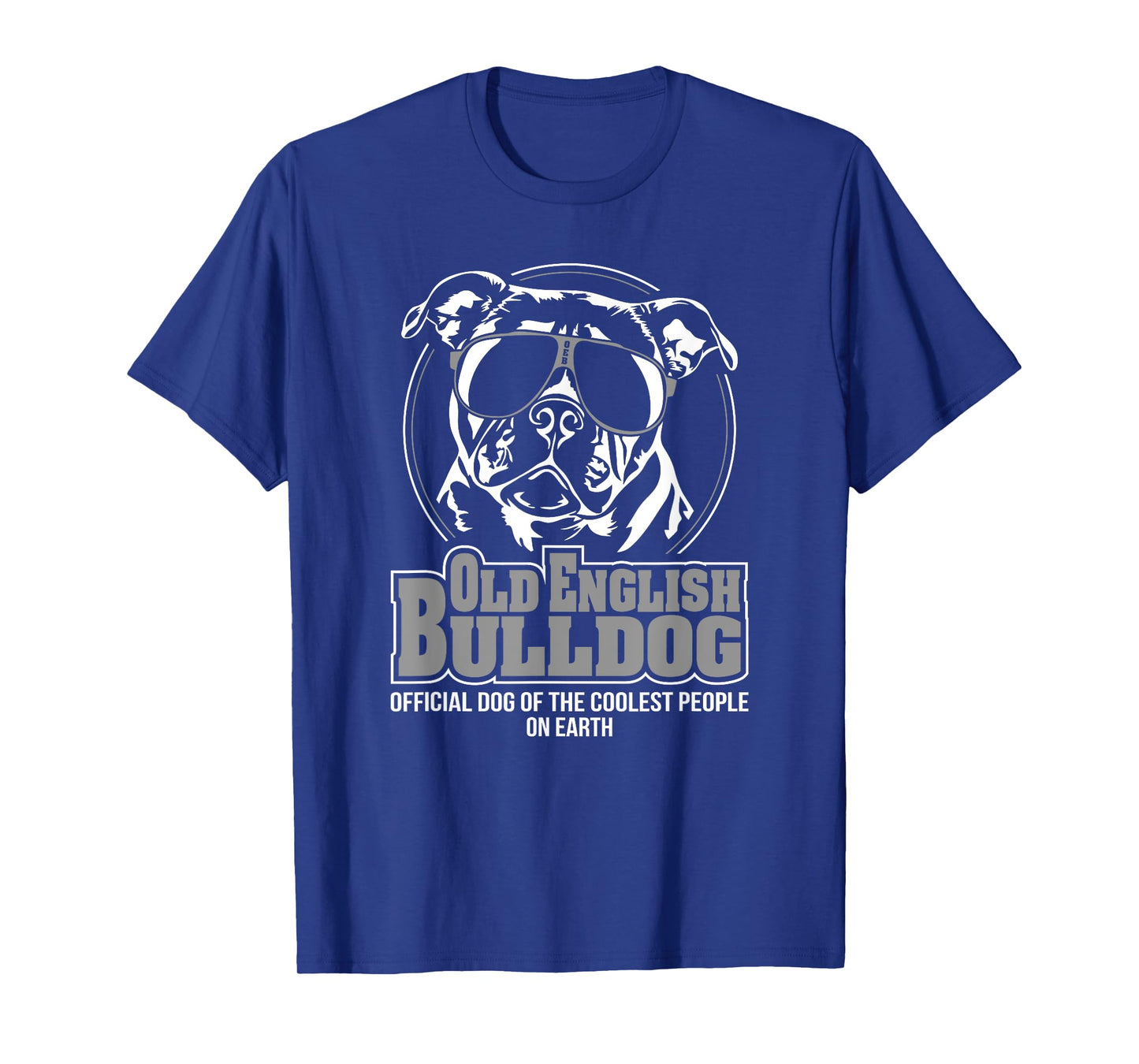 Funny Cool Old English Bulldog dog gift T-Shirt Shirt Tee T-Shirt