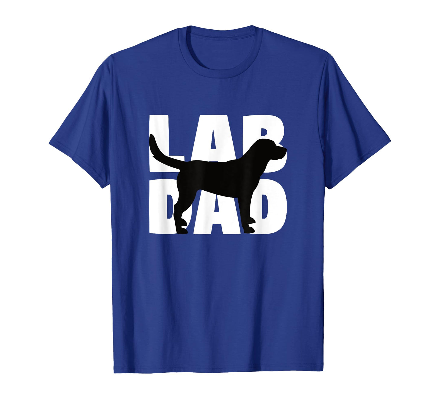 Lab Dad Labrador Retriever Dad Gift for Dog Dads Men Women Kids T-Shirt
