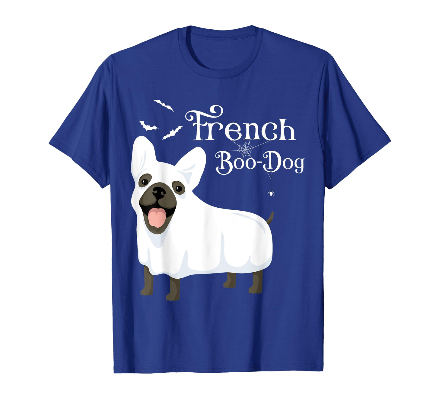 Halloween French Boo-Dog French Bulldog Ghost T-Shirt for Men Women