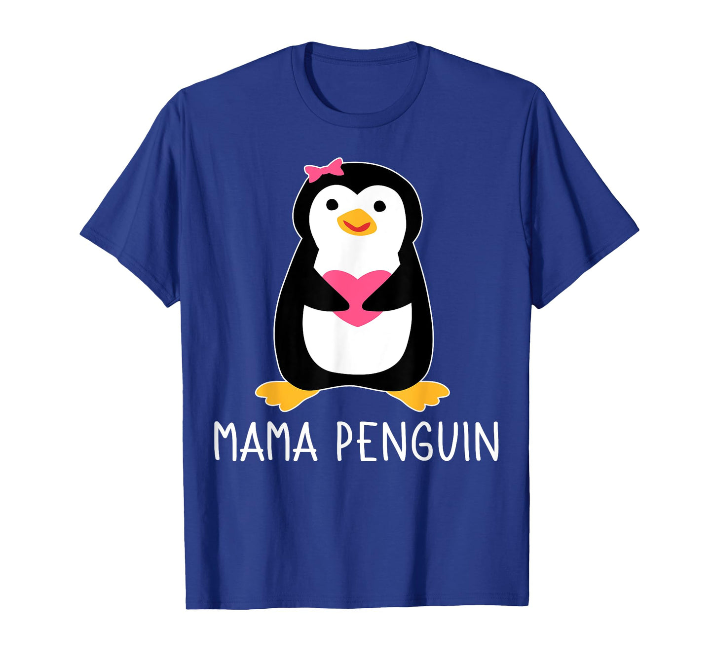 Penguin Mama Flightless Bird Lover Mother's Day Mommy Mom T-Shirt