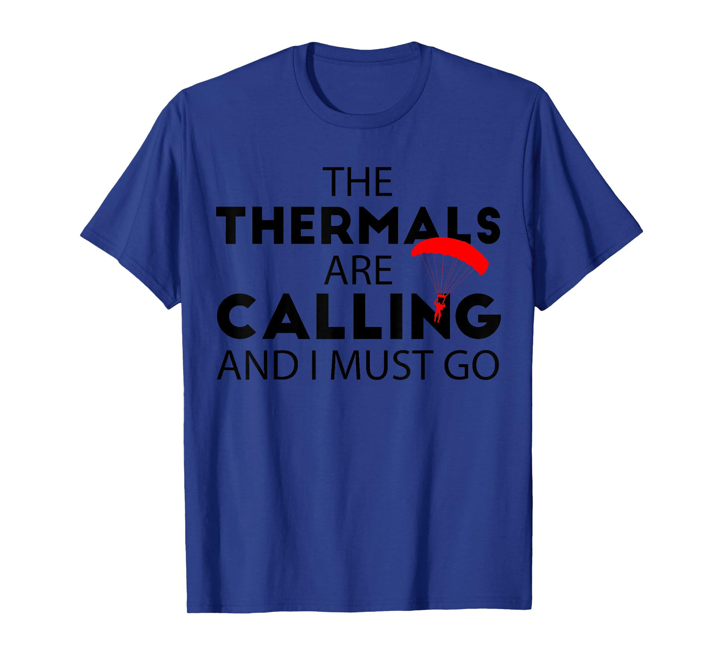 Paragliding Shirt | Paraglider in a Thermal Pilot T-Shirt T-Shirt