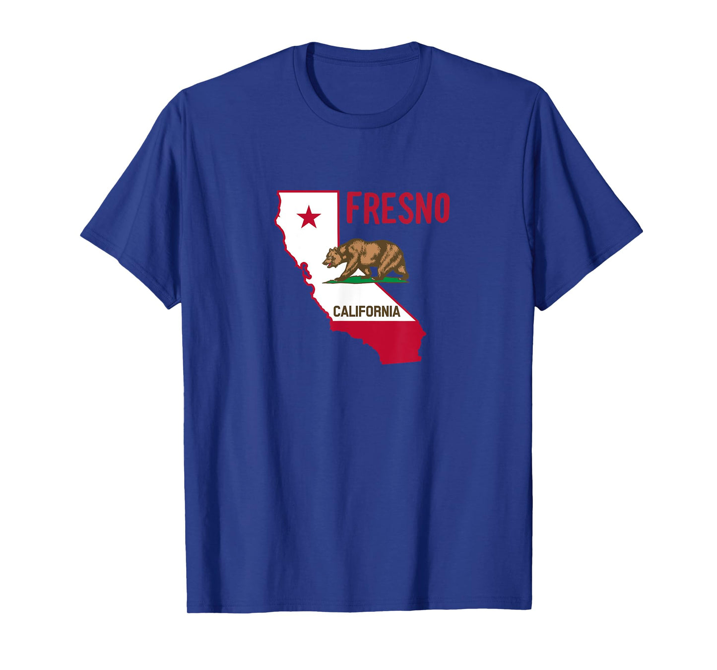 Fresno - California Flag / Cool Vintage Design of Fresno CA T-Shirt