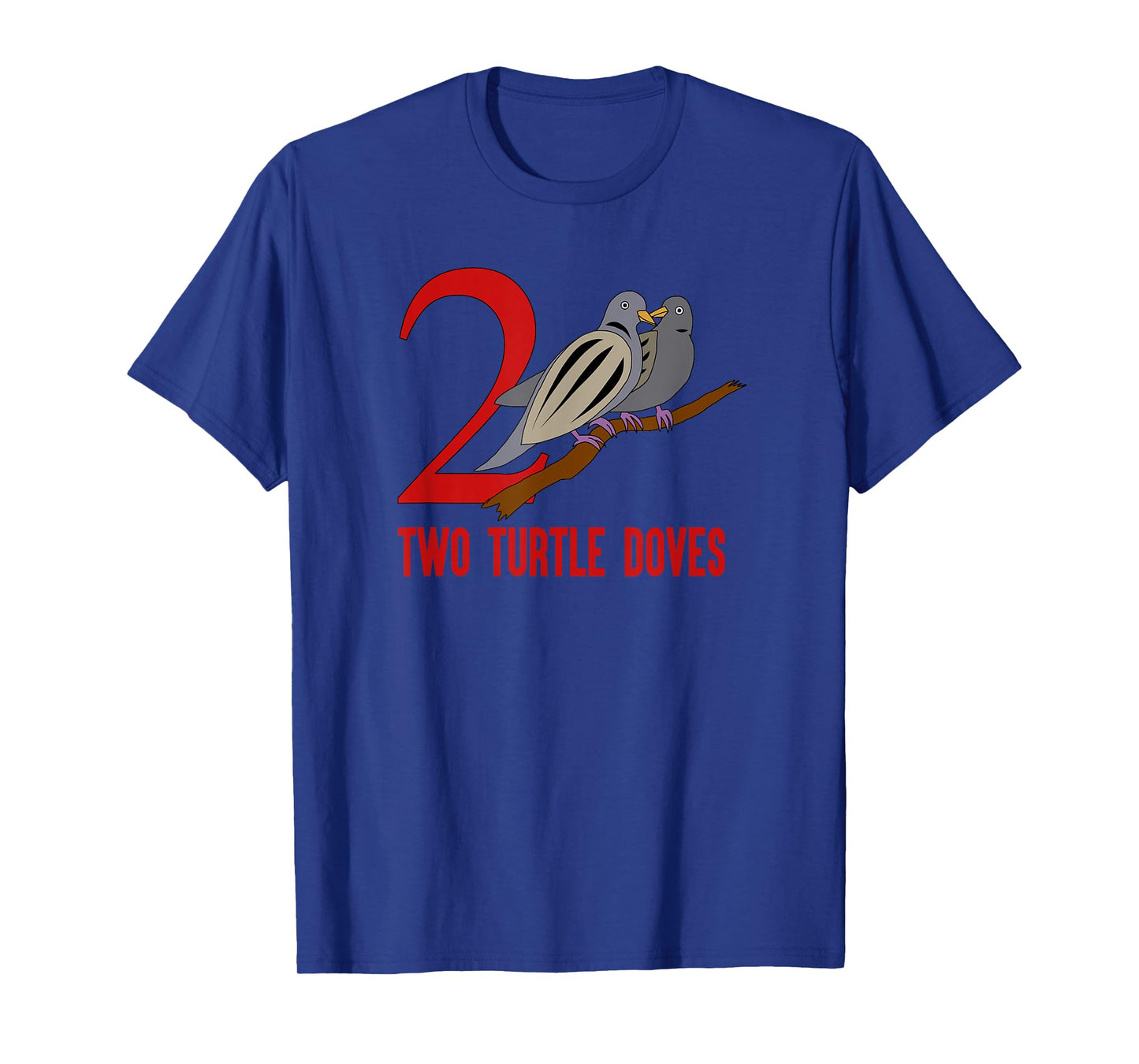 Two Turtle Doves T-Shirt Song 12 Days Christmas Tee T-Shirt
