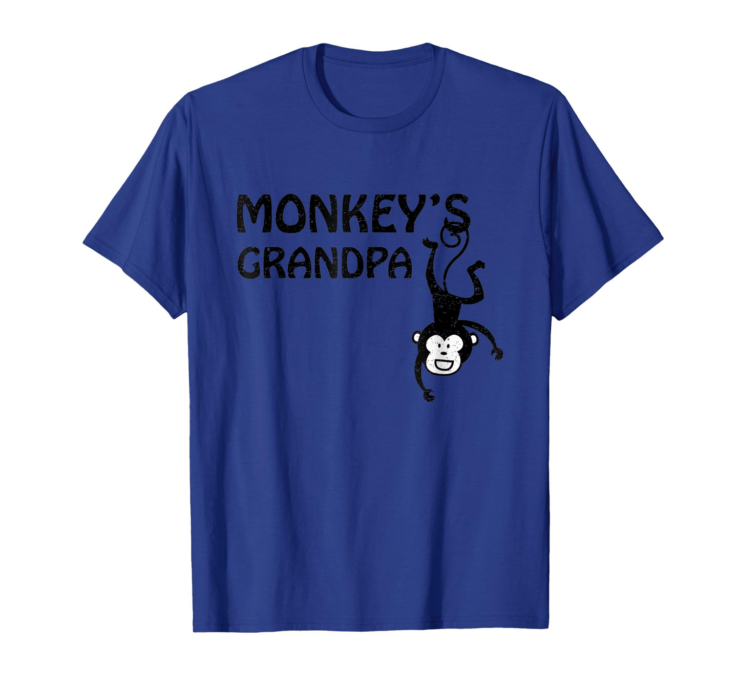 Monkey's Grandpa Grandfather Monkey T-Shirt
