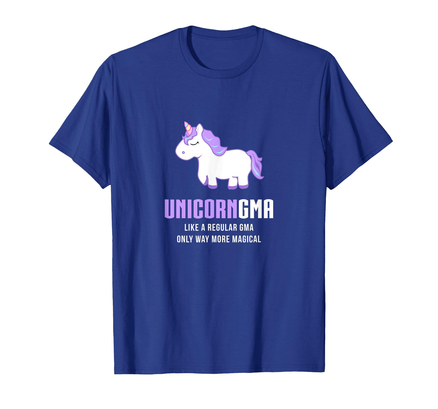Unicorn Gma Funny Cute Magical Grandma Gift T-Shirt