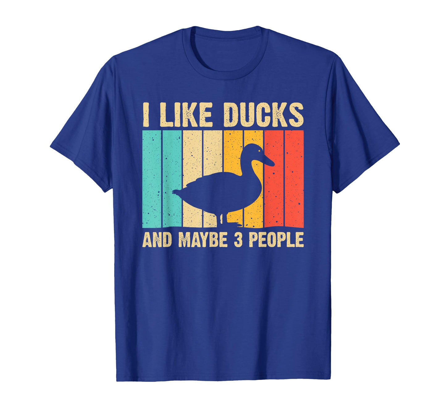 Vintage Duck Design For Duck Lovers Men Women Mallard Drake T-Shirt