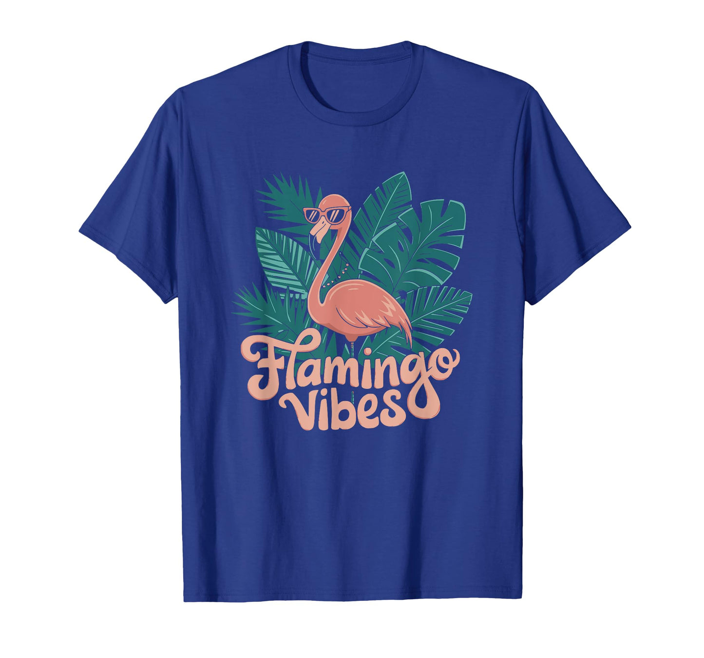 Flamingo Vibes Design T-Shirt