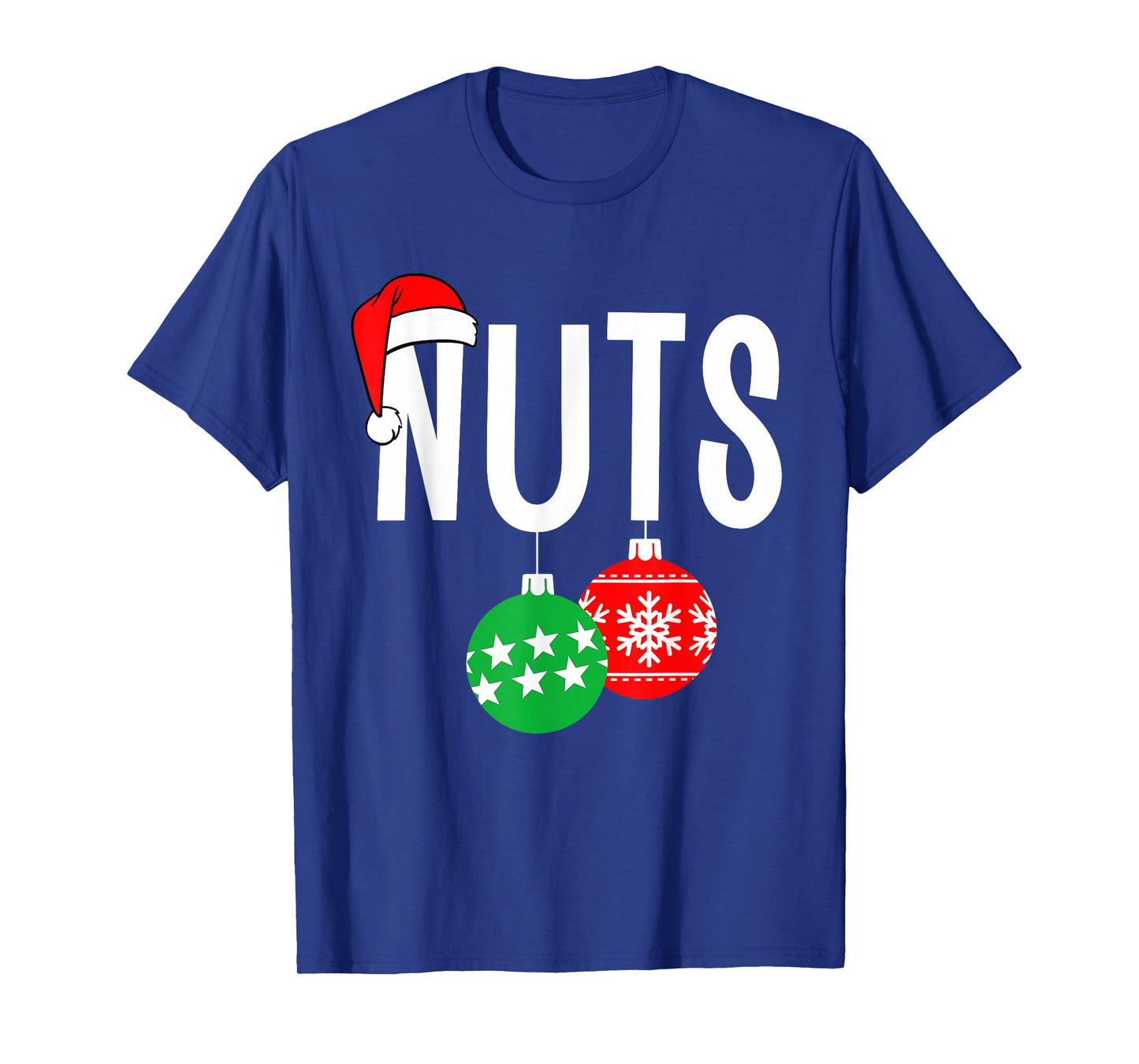 Chest Nuts Matching Chestnuts Funny Christmas Couples Nuts T-Shirt