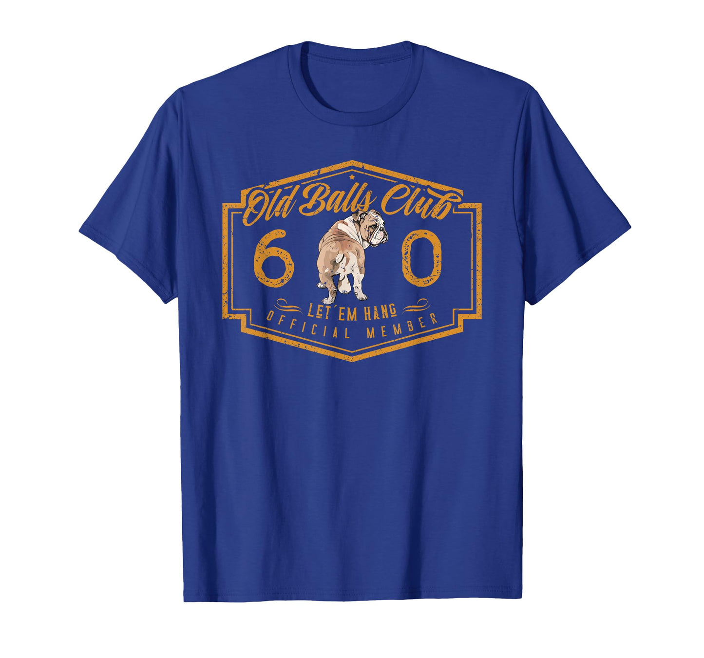 Old Balls Club 60 Years of Awesome Funny 60th Birthday Gag T-Shirt