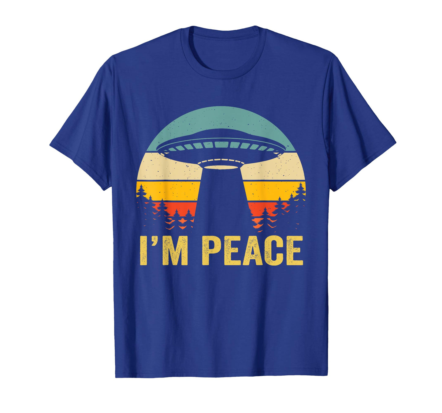I Come In Peace im Peace Matching Couples Alien T-Shirt
