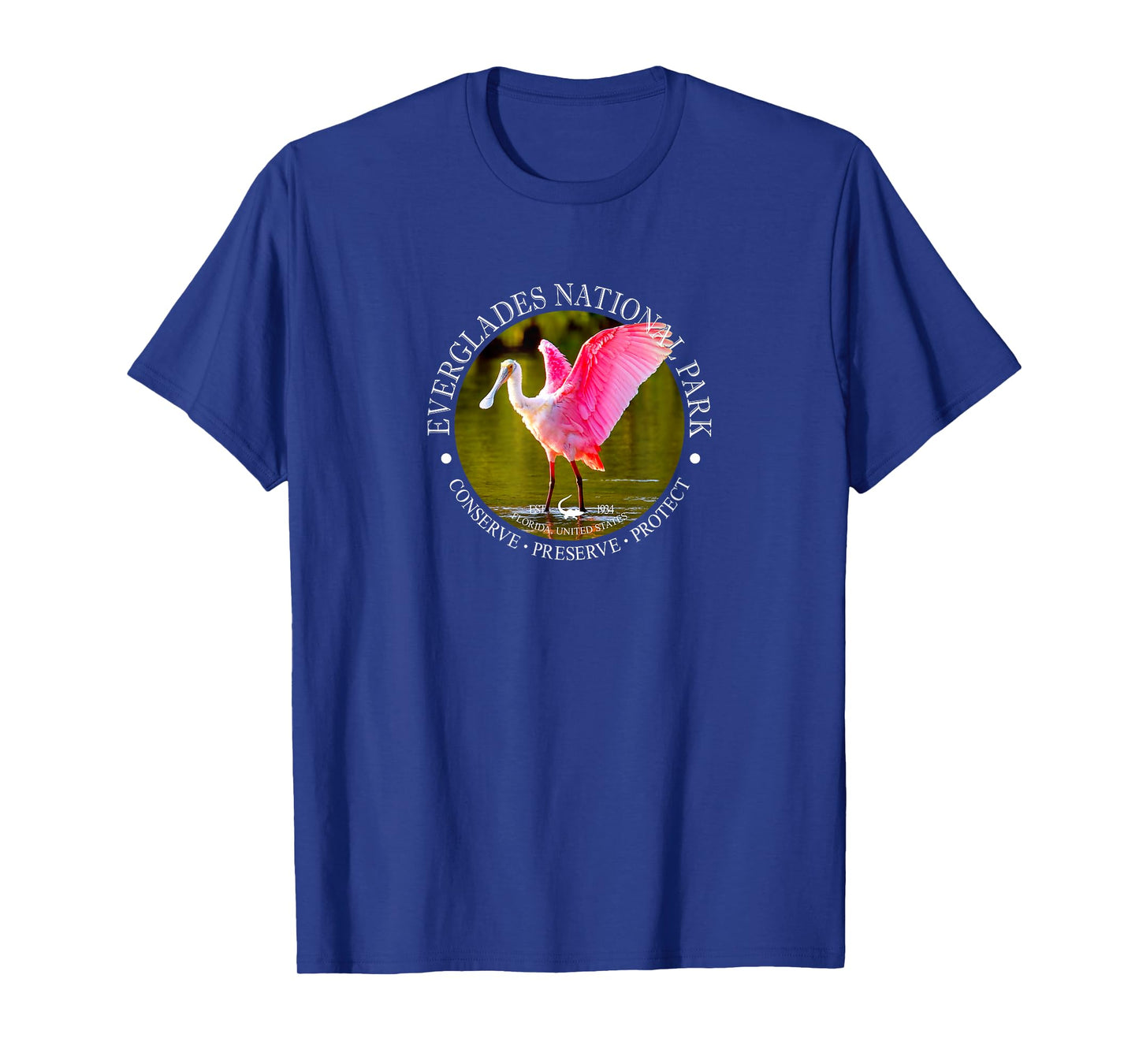 Everglades National Park Tee for Spoonbill Lovers T-Shirt