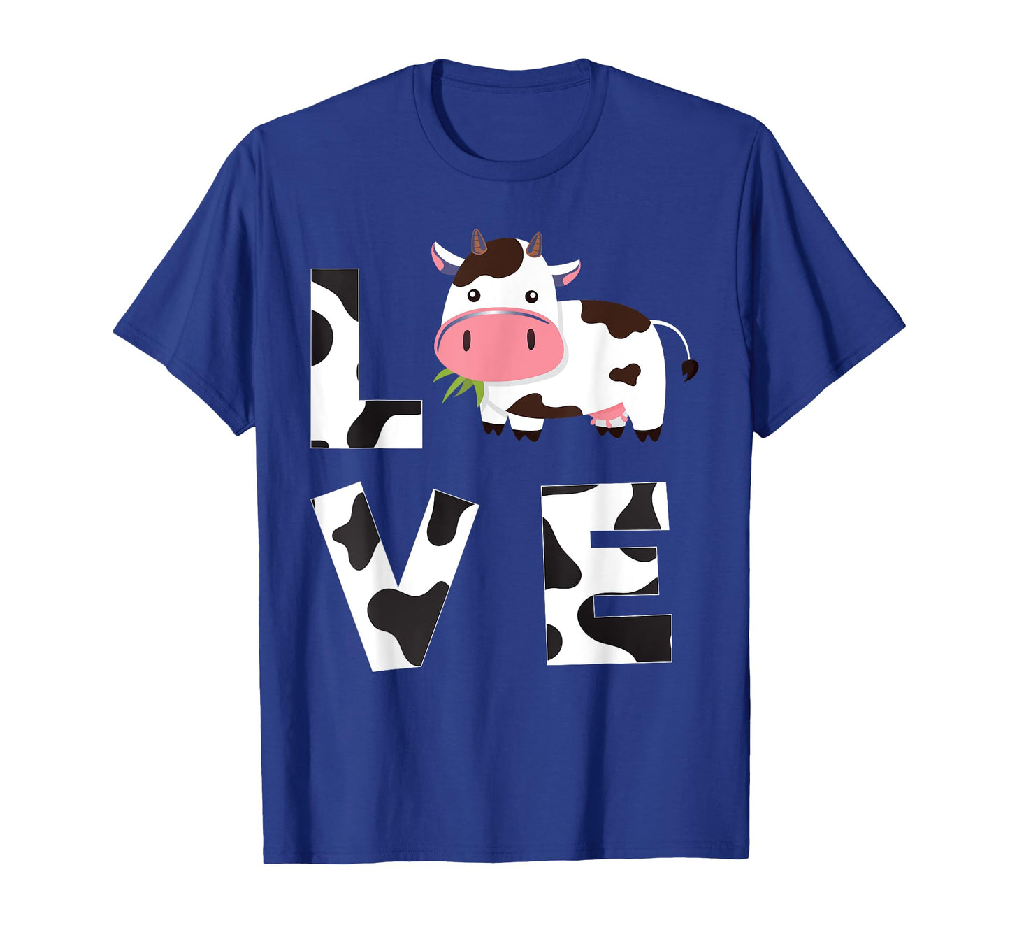 Farmer Farming Cute Farm Animal Lover Kids Gift Love Cow T-Shirt