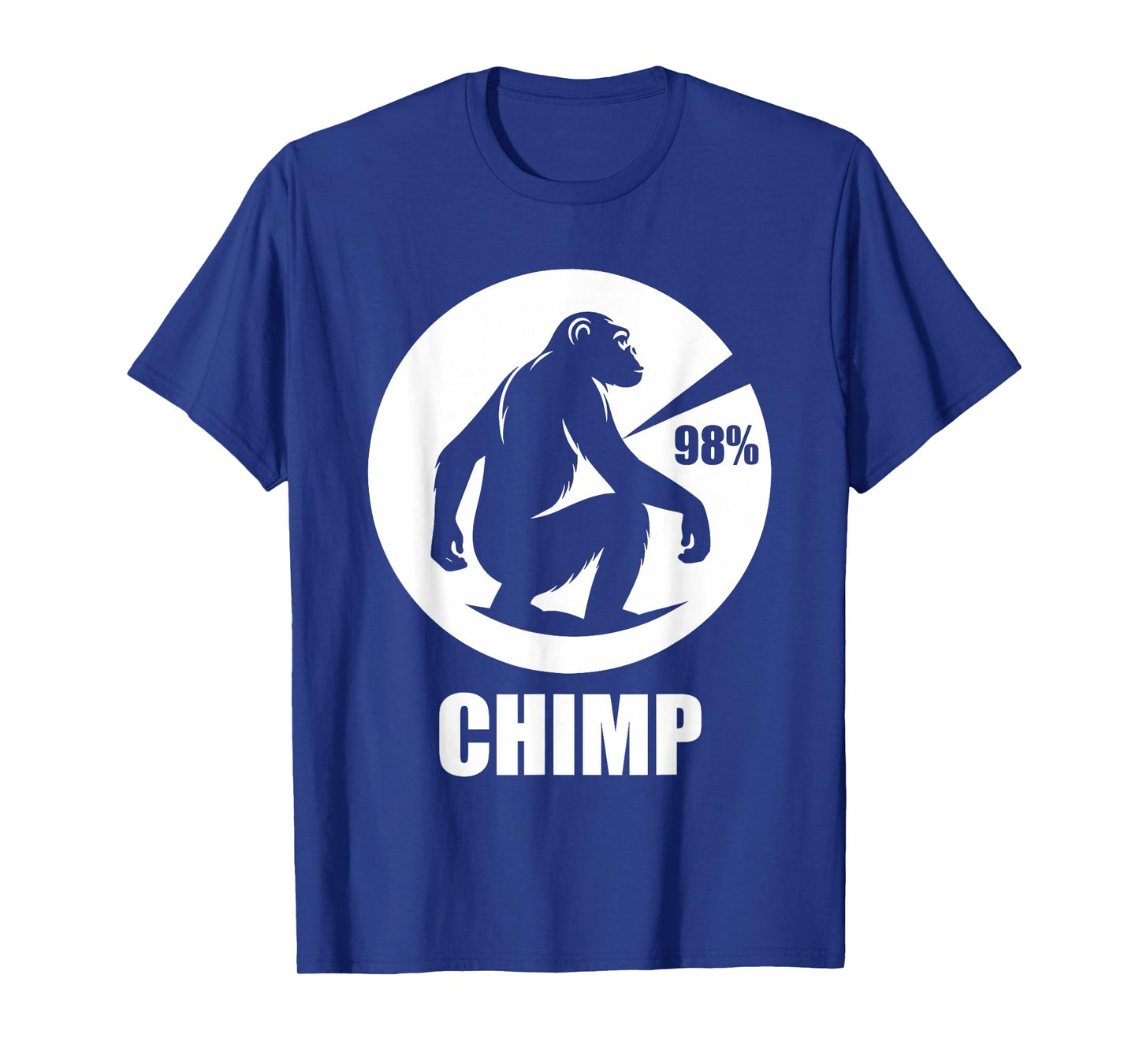 Chimp 98% Funny Chimpanzee Monkey T-Shirt