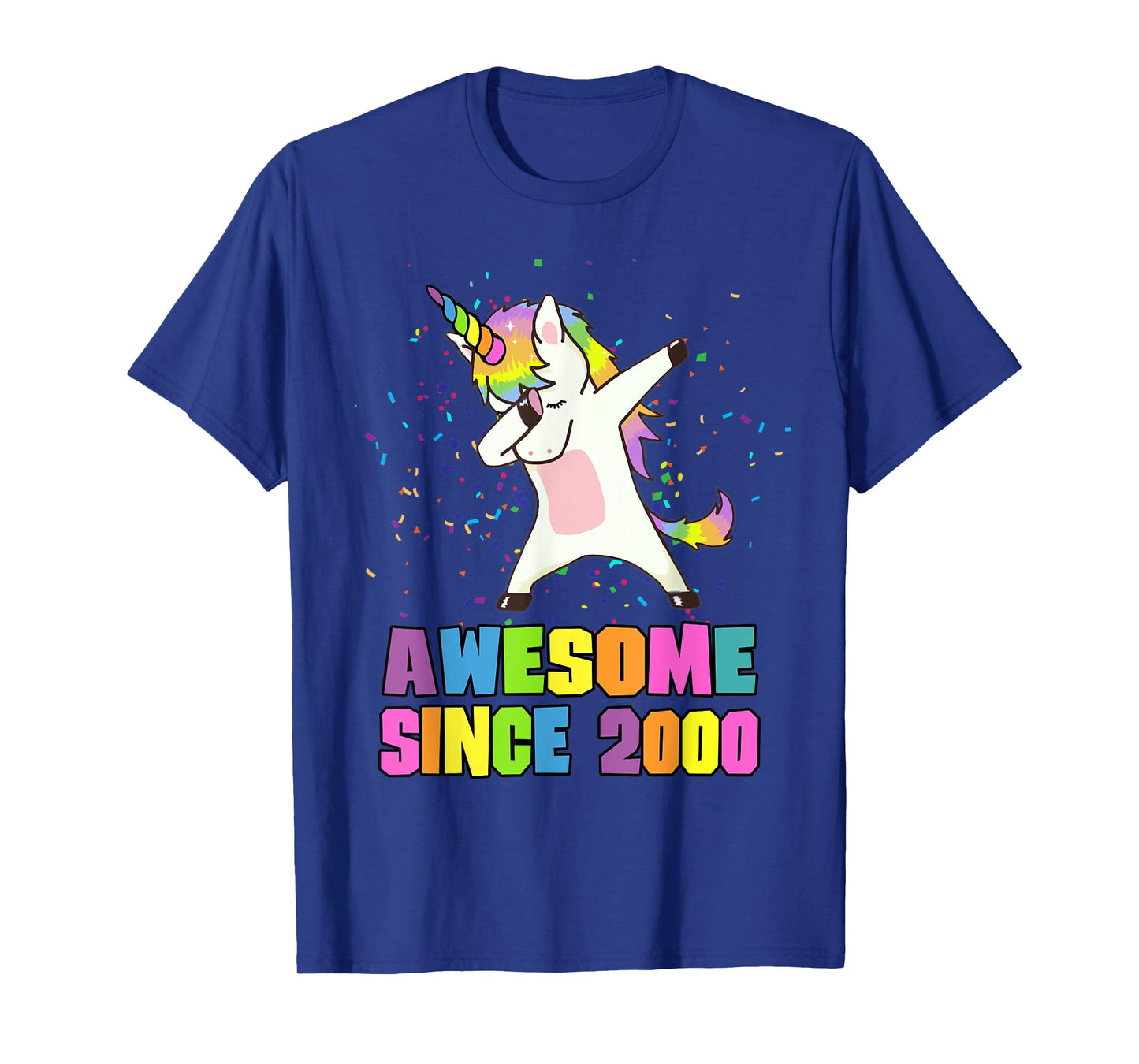 Awesome Since 2000 Unicorn T-Shirt