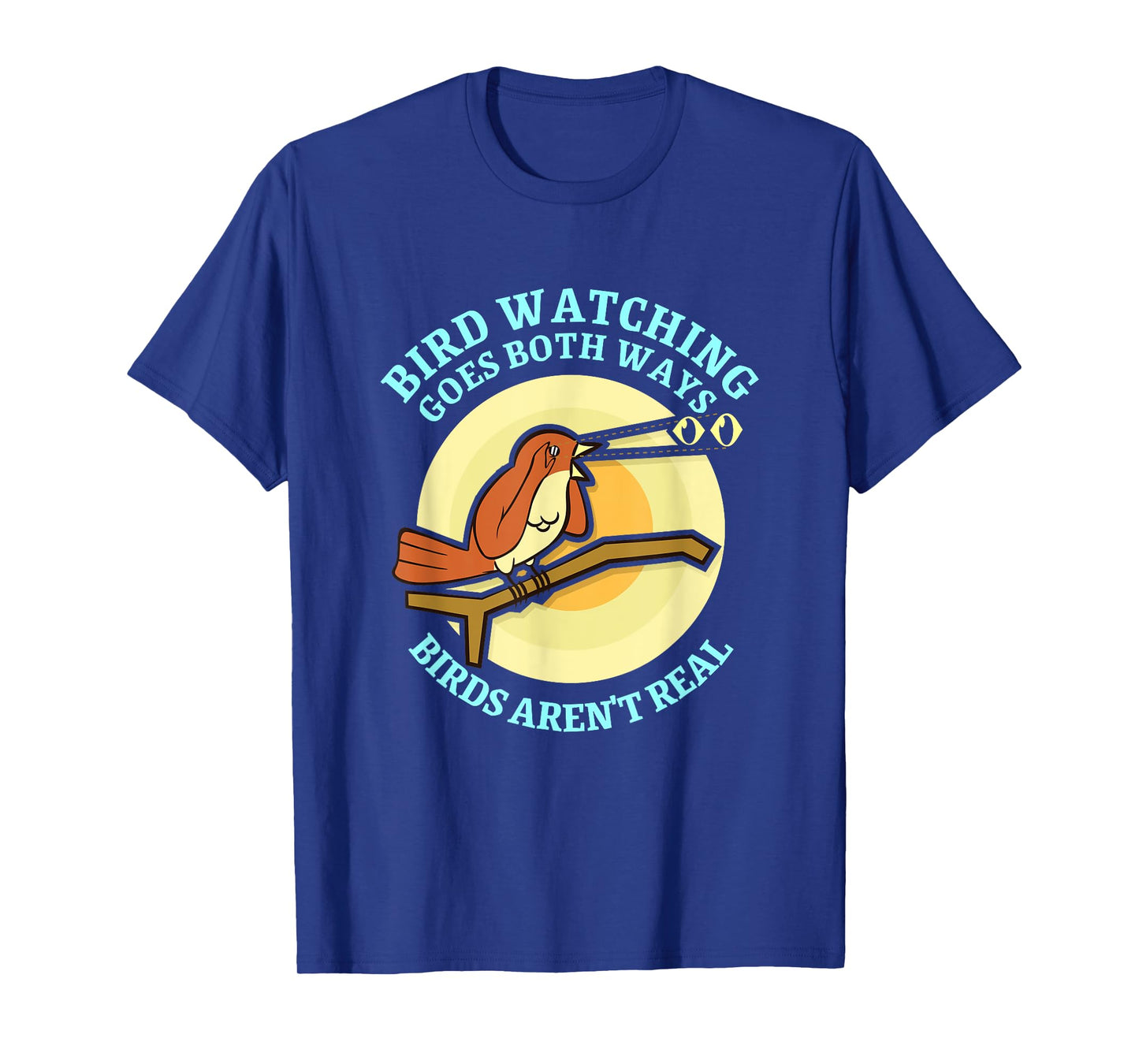 Funny Bird Watching Goes Both Ways T-Shirt