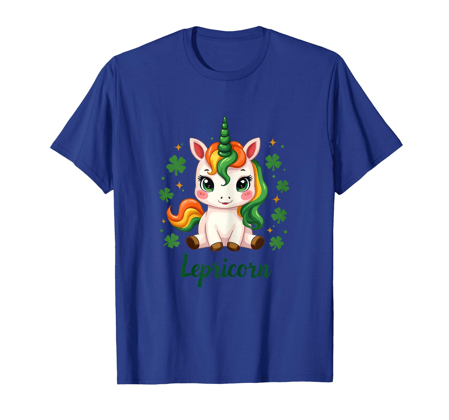 St Patricks Day Unicorn Cute Saint Pattys Girls Lepricorn T-Shirt