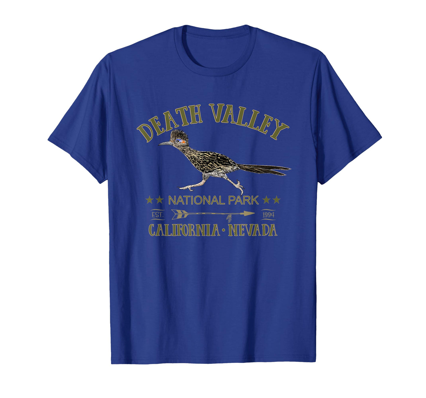 Death Valley National Park Roadrunner California Nevada T-Shirt