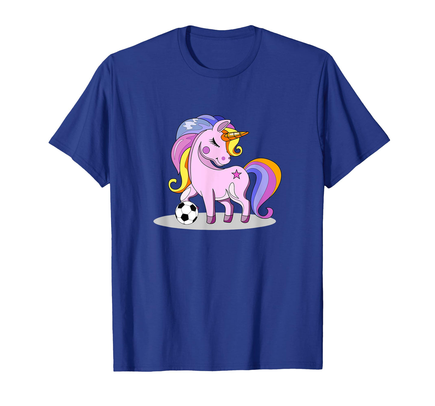 Unicorn Themed Soccer Girl Gifts For Soccer Mom T-Shirt
