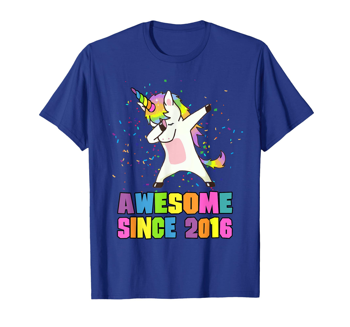 Awesome Since 2016 Unicorn T-Shirt