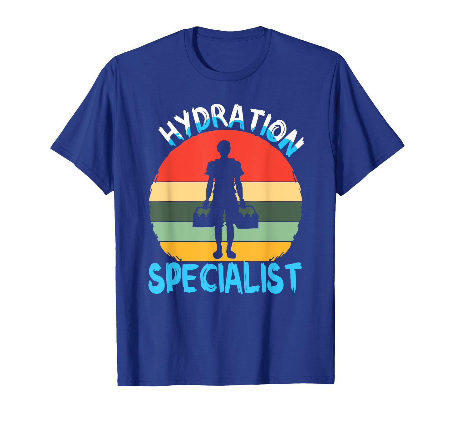 Hydration Specialist Team Manager Football Hydrated Waterboy T-Shirt
