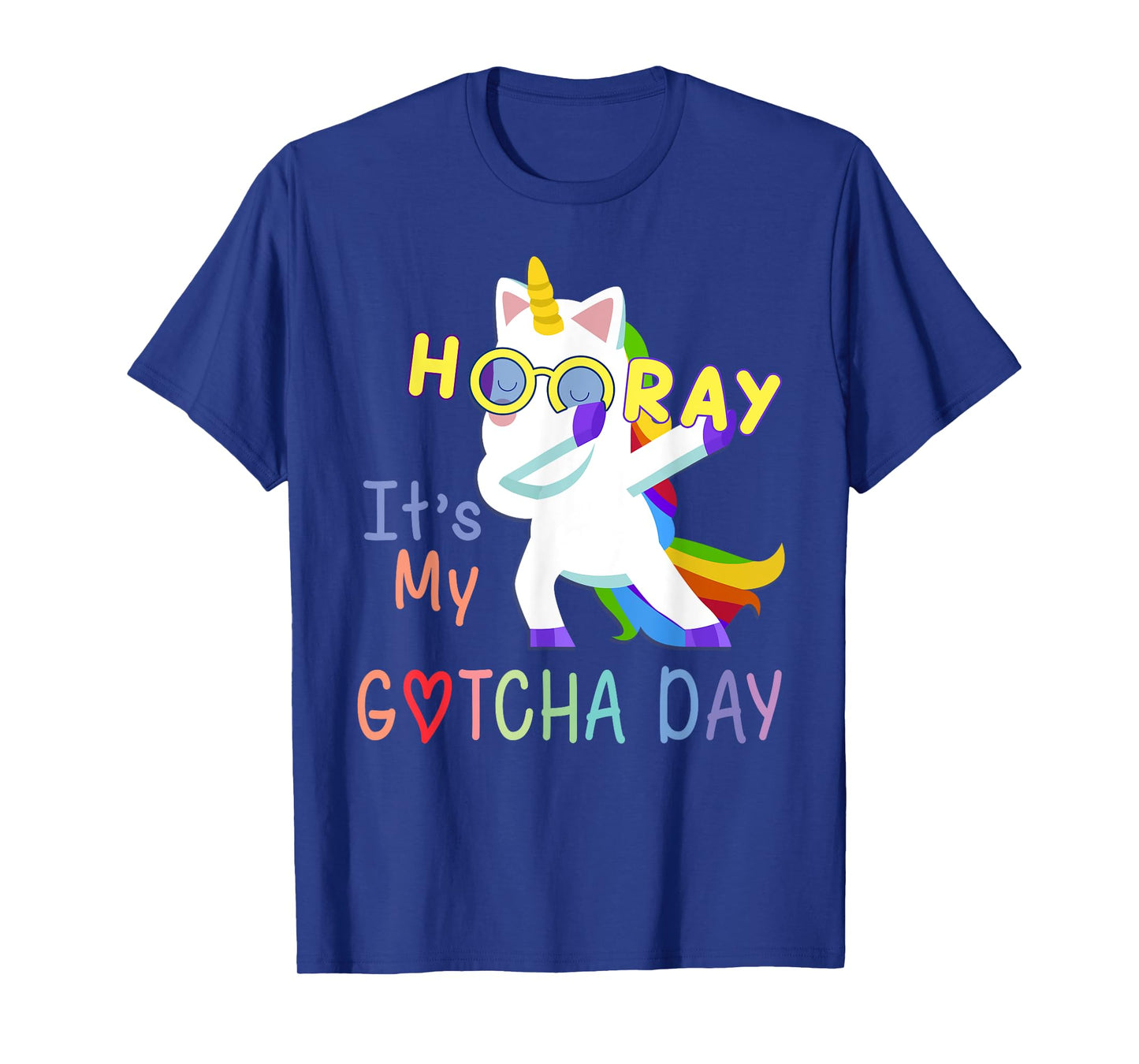 foster child adoption gifts Hooray It's My Gotcha Day kids T-Shirt