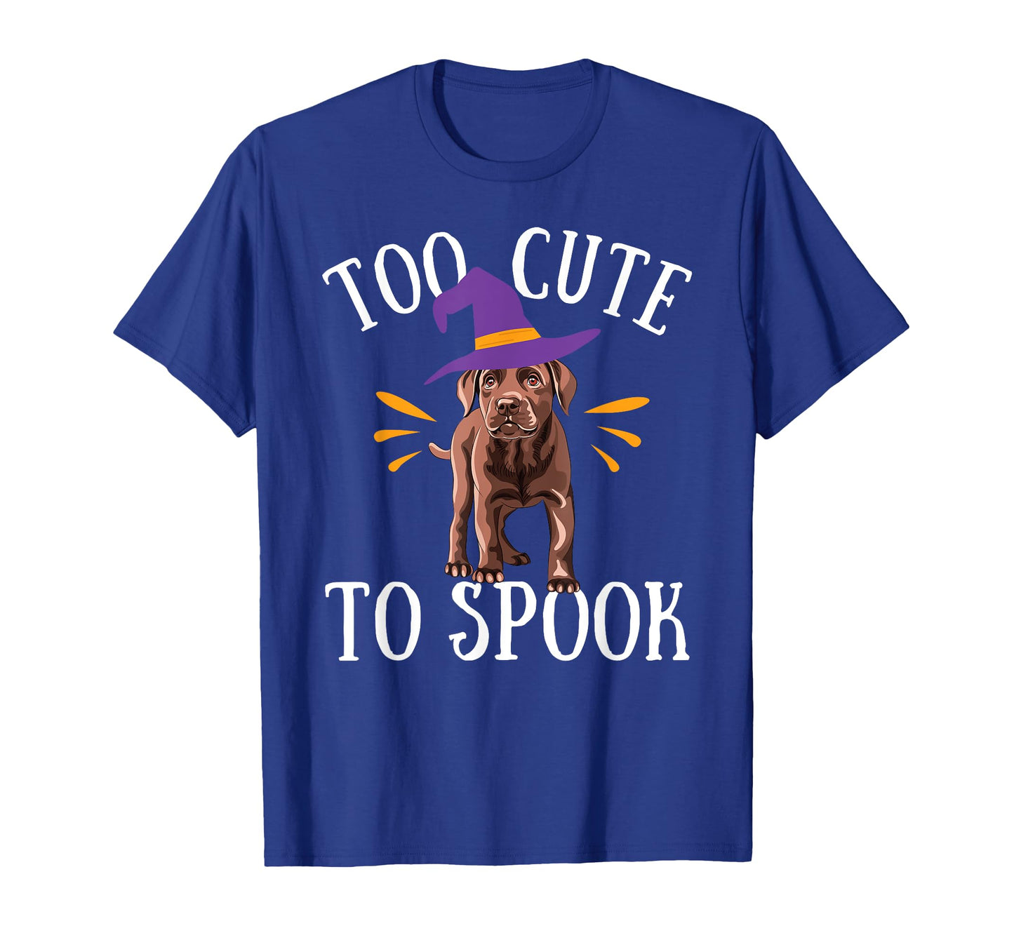 Chocolate Lab Cute Funny Halloween Dog Costume Labrador Men Women Kids T-Shirt