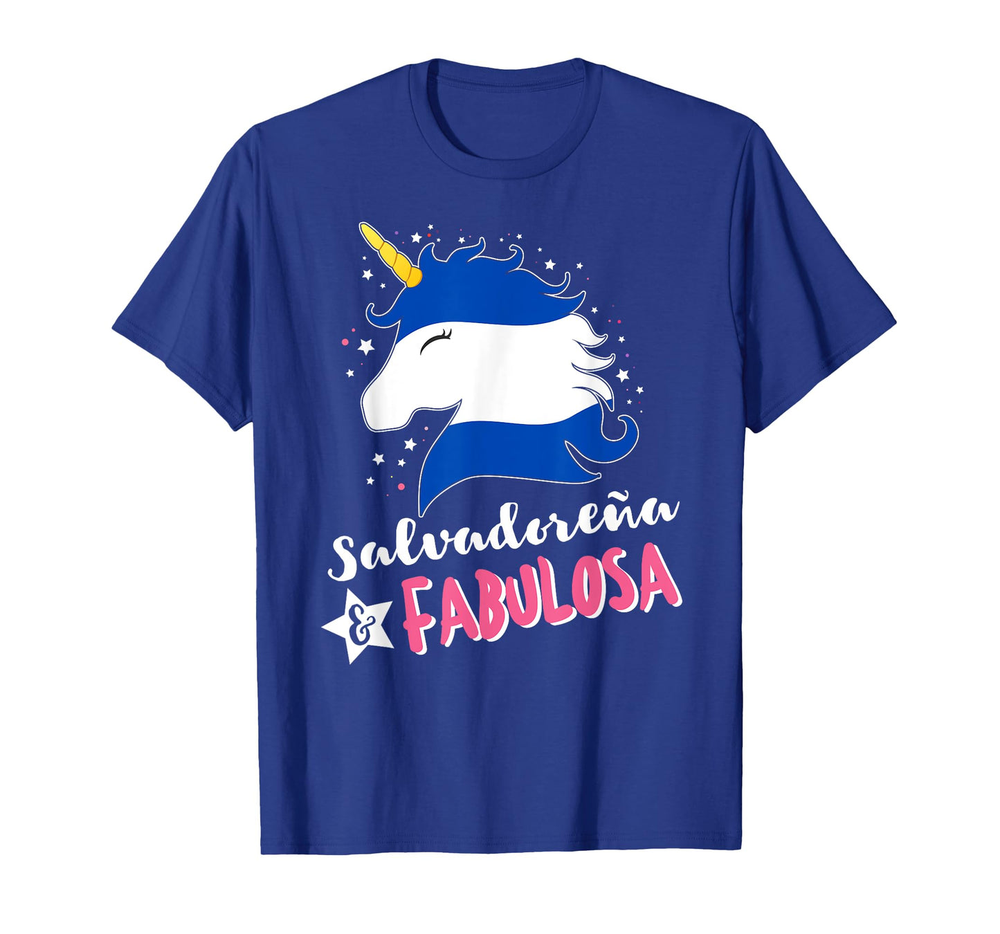 Salvadoran Flag El Salvador Unicornio T-Shirt