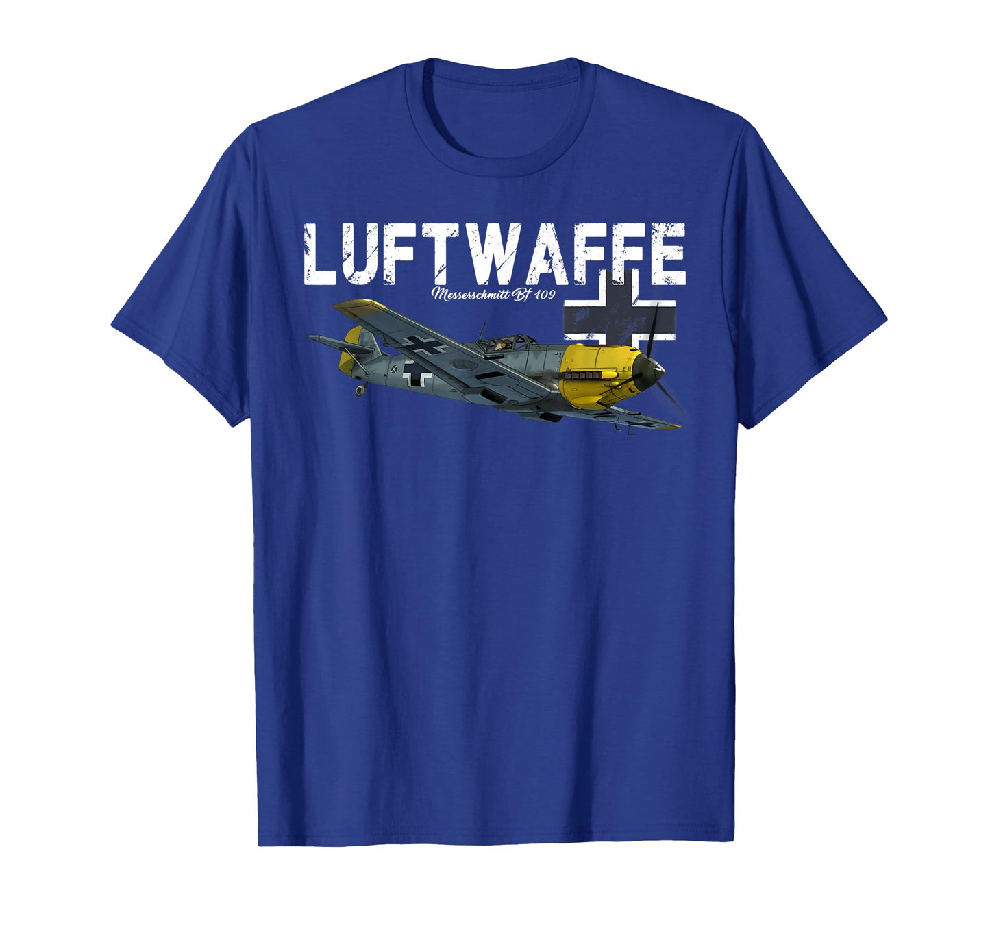 German Warbird I Messerschmitt BF-109 I WW2 Airplanes T-Shirt