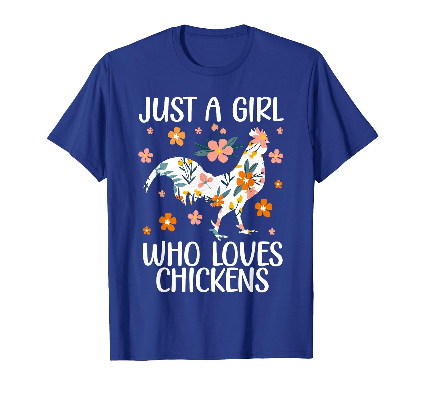 Funny Chicken Art For Girls Women Chick Flock Chicken Farmer T-Shirt