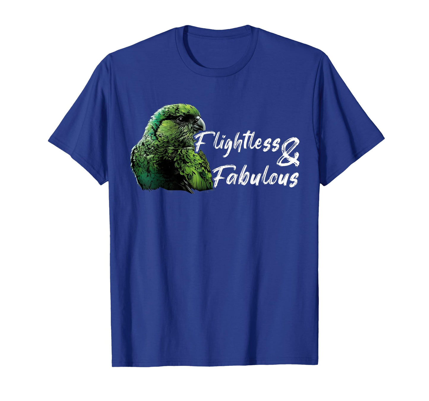 Kakapo Bird New Zealand Flightless And Fabulous Kakapo T-Shirt