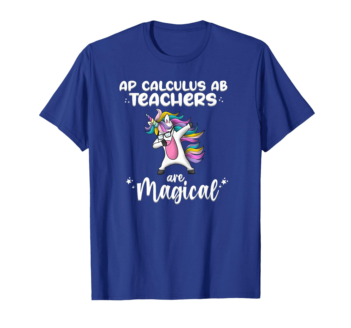 Unicorn Girl AP Calculus AB Teacher Gift Love Awesome Funny T-Shirt