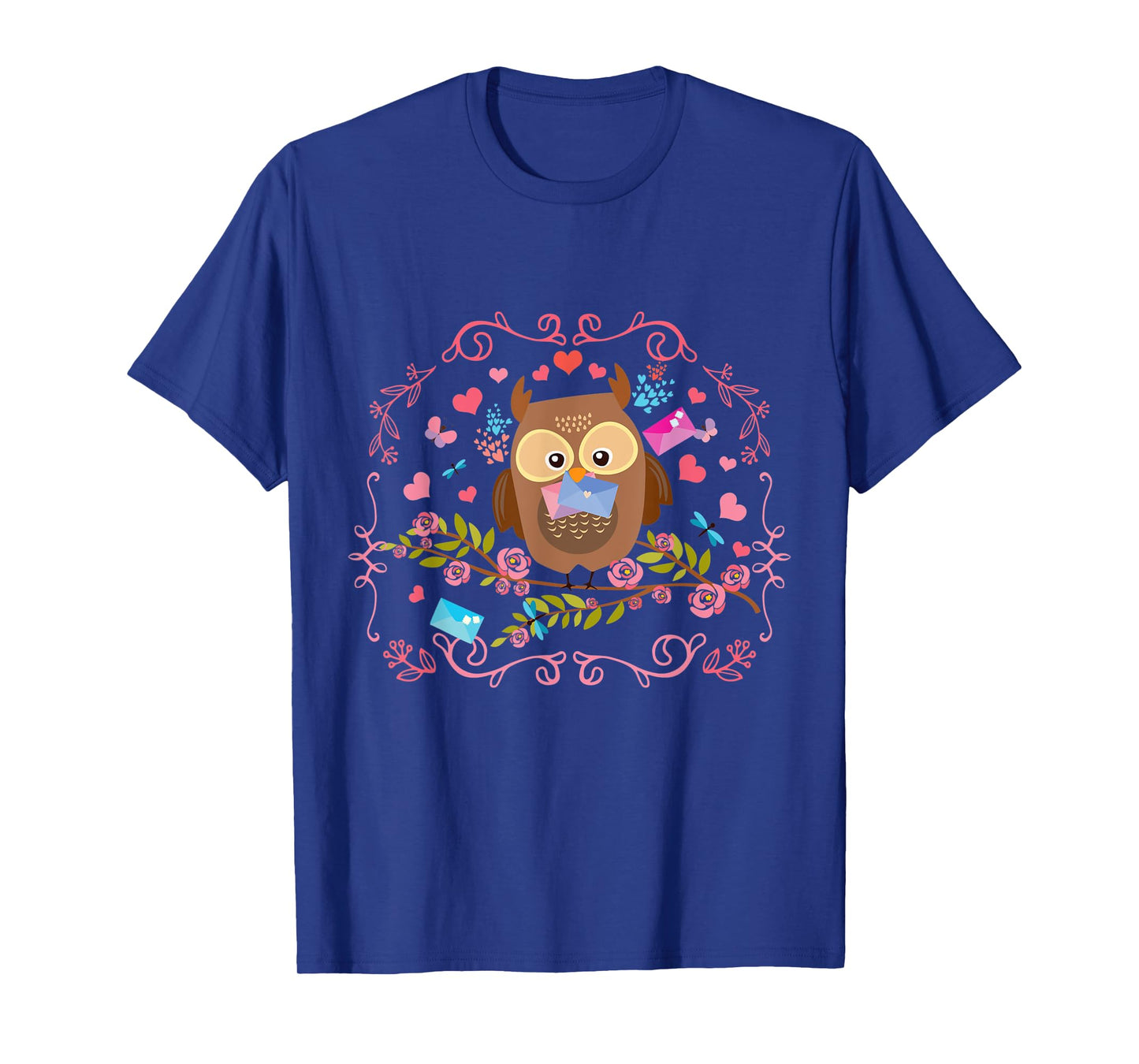 Cute Bird Toddlers Girls Gift Animal Owl T-Shirt