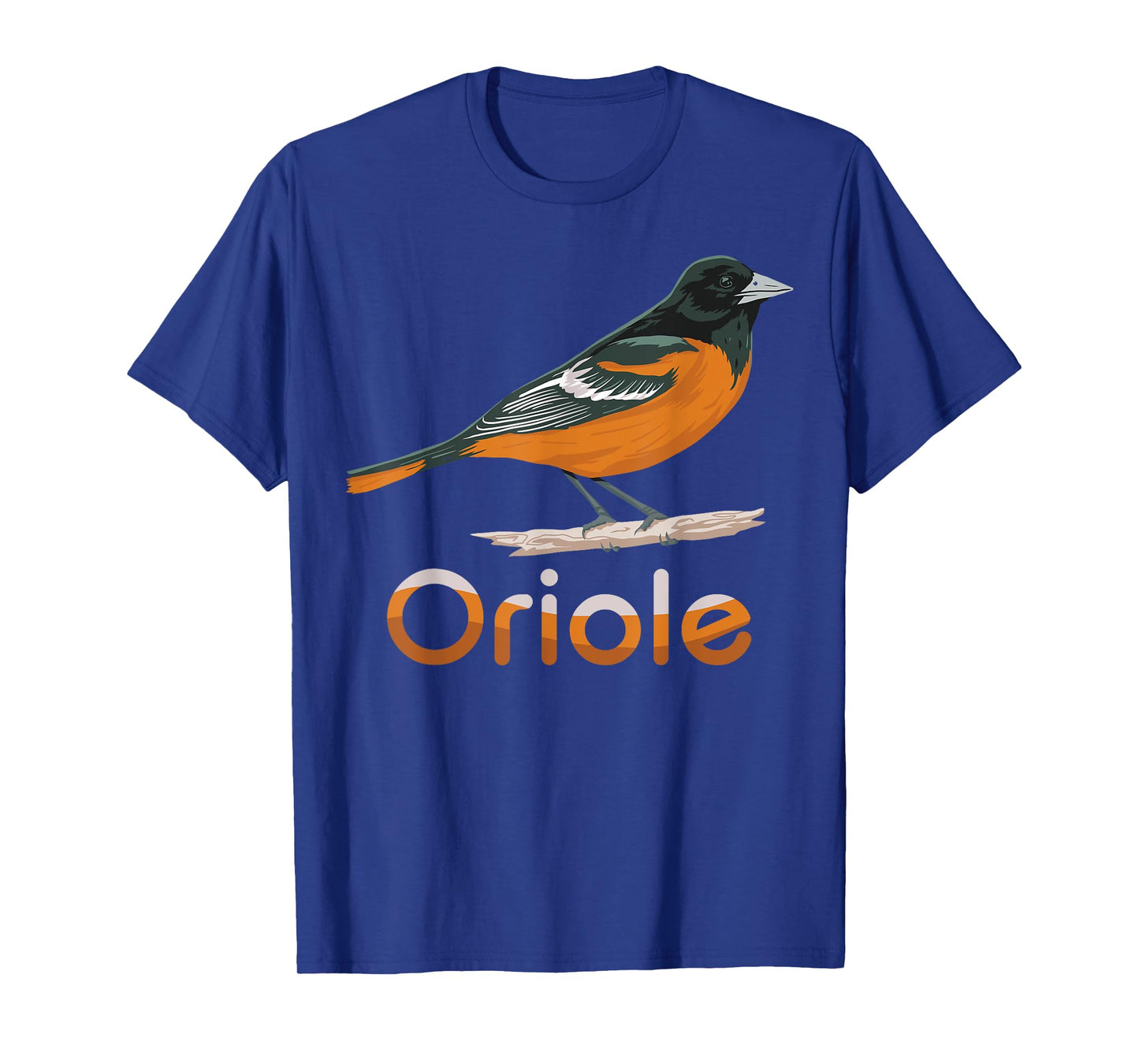 Vintage Distressed Look Oriole Bird Vintage Design T-Shirt