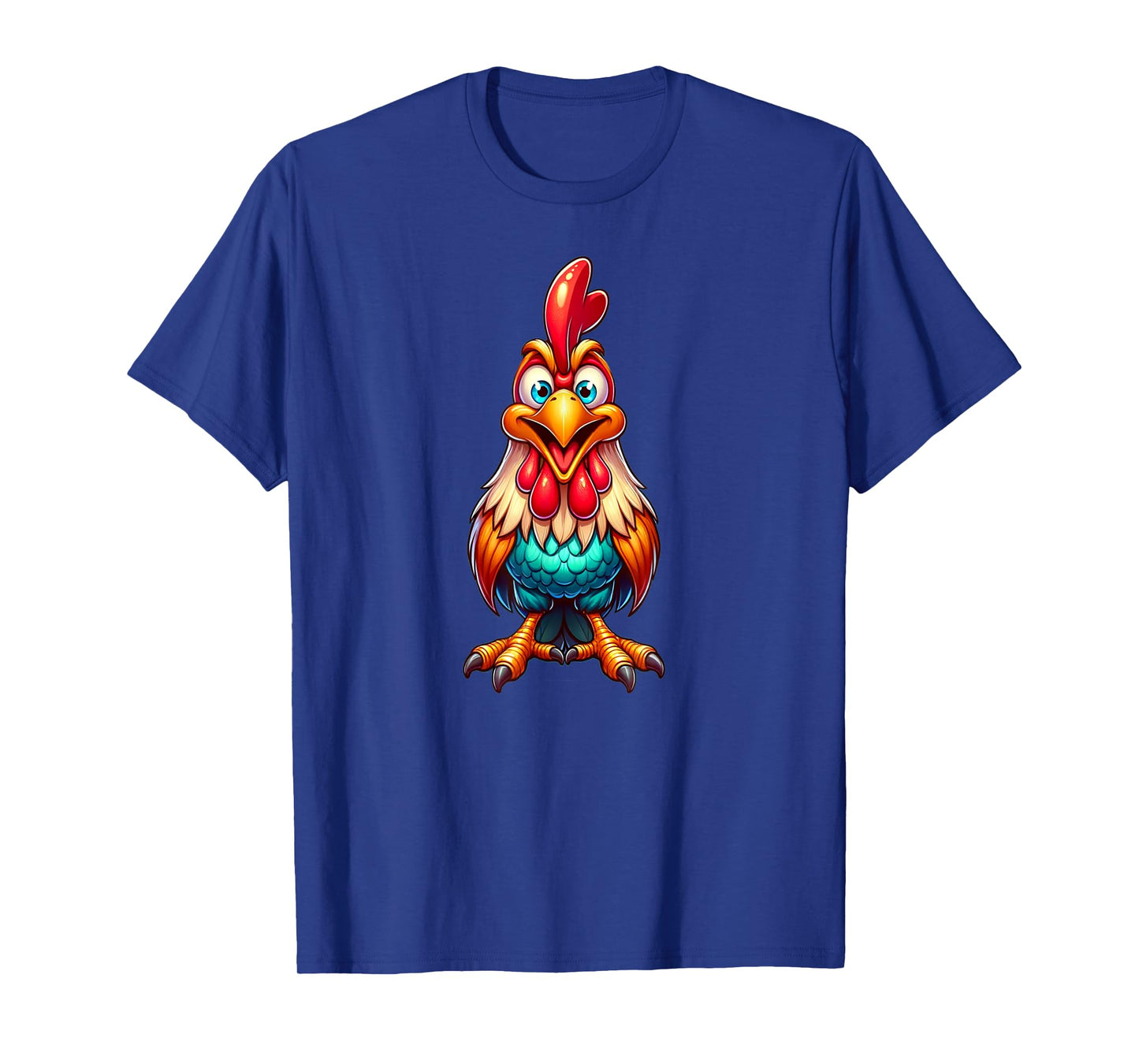 Funny Chicken T-Shirt, Small, Black