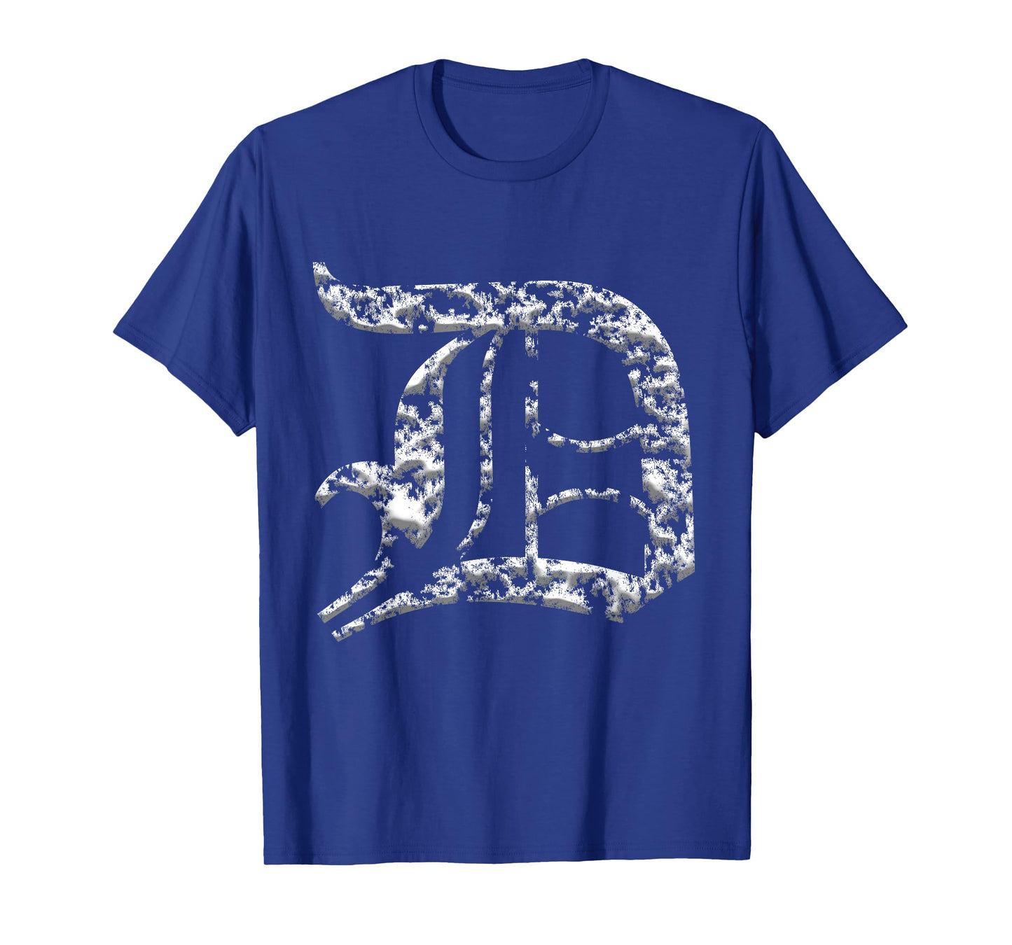 Distressed 3D Old English D for Detroit T-Shirt T-Shirt