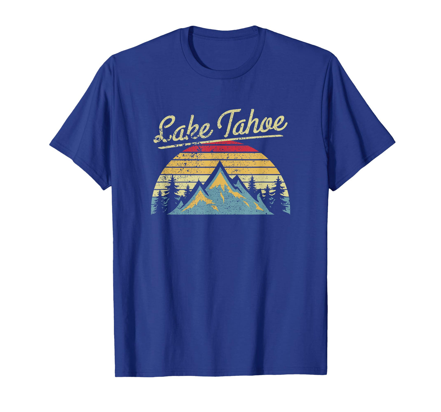 Vintage Retro Lake Tahoe National Forest T Shirt T-Shirt